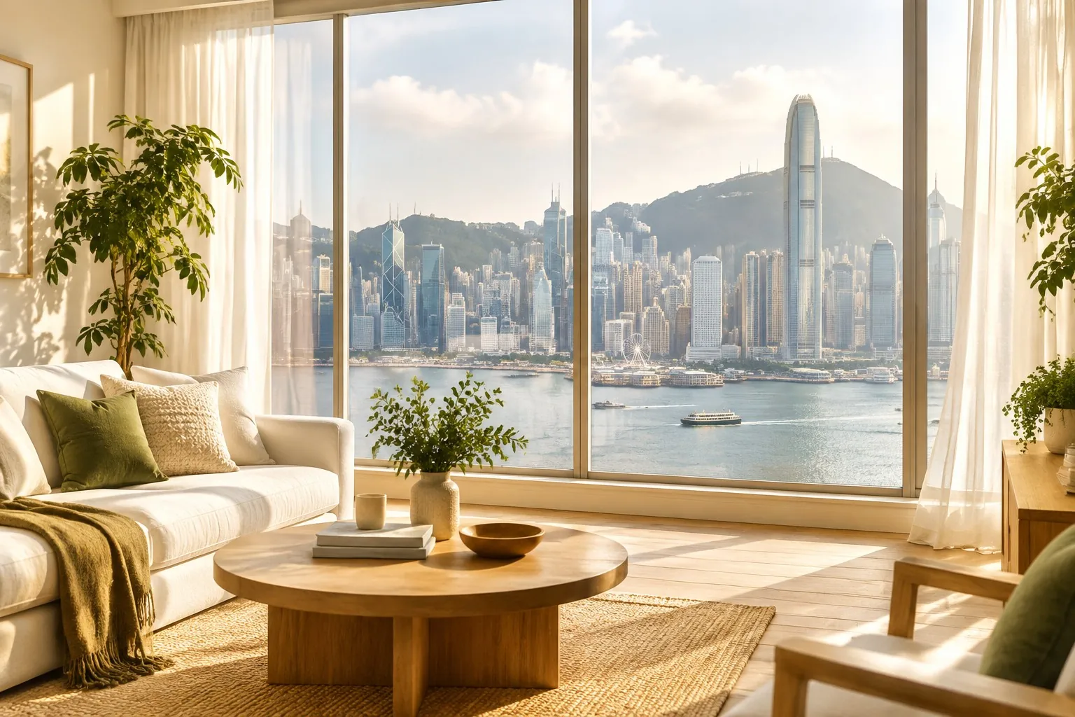 乾淨明亮的客廳